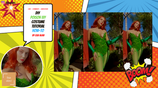  HOW-TO | DIY Poison Ivy Cosplay Costume Tutorial | Spark A Little Sunshine | Lisa Alavi