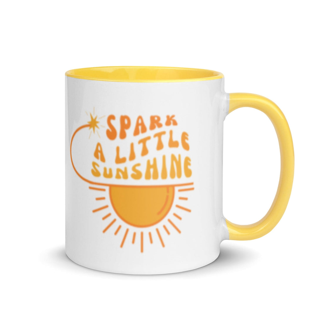  Mugs Spark A Little Sunshine Mug - Yellow