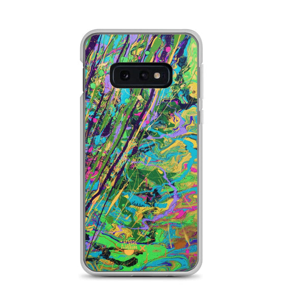 Phone Cases Spark A Little Sunshine x Artist Lisa Alavi - "Mardi Gras Marble" - Samsung Case