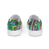 Shoes Spark A Little Sunshine x Artist Lisa Alavi - "Mardi Gras Marble" - Men’s Slip-on Canvas Shoes
