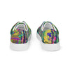 Shoes Spark A Little Sunshine x Artist Lisa Alavi - "Mardi Gras Marble" - Women’s Lace-up Canvas Shoes
