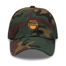  SPARK A LITTLE SUNSHINE BASEBALL CAP - GREEN CAMO