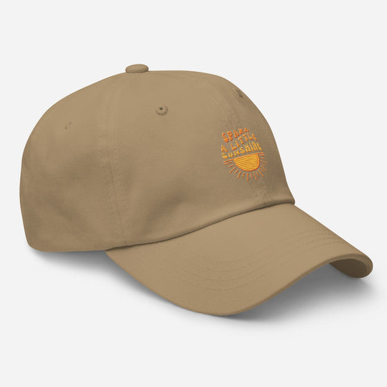 SPARK A LITTLE SUNSHINE BASEBALL CAP - KHAKI