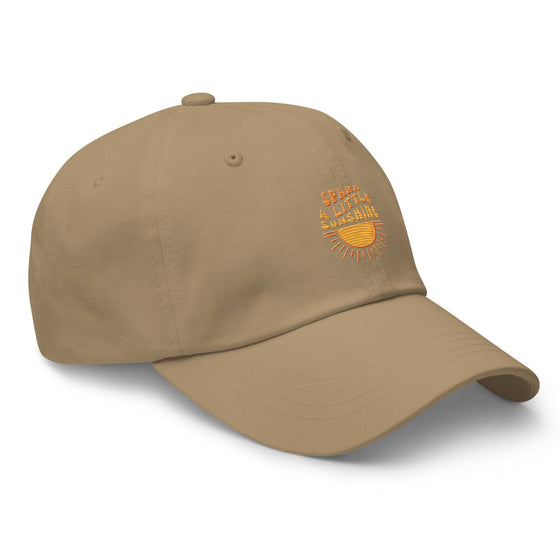 SPARK A LITTLE SUNSHINE BASEBALL CAP - KHAKI