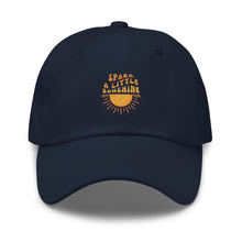  SPARK A LITTLE SUNSHINE BASEBALL CAP - NAVY