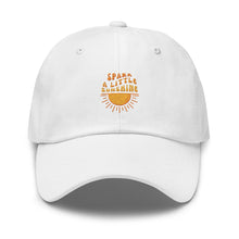  SPARK A LITTLE SUNSHINE BASEBALL CAP - WHITE