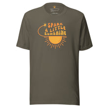 Spark A Little Sunshine Brand Logo Tee (Unisex T-Shirt) - Army Green