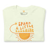 Spark A Little Sunshine Brand Logo Tee (Unisex T-Shirt) - Citron