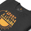Spark A Little Sunshine Brand Logo Tee (Unisex T-Shirt) - Dark Grey Heather