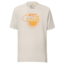  Spark A Little Sunshine Brand Logo Tee (Unisex T-Shirt) - Heather Dust