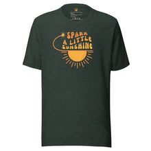  Spark A Little Sunshine Brand Logo Tee (Unisex T-Shirt) - Heather Forest
