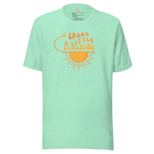  Spark A Little Sunshine Brand Logo Tee (Unisex T-Shirt) - Heather Mint