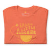 Spark A Little Sunshine Brand Logo Tee (Unisex T-Shirt) - Heather Orange