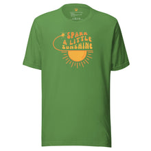  Spark A Little Sunshine Brand Logo Tee (Unisex T-Shirt) - Leaf