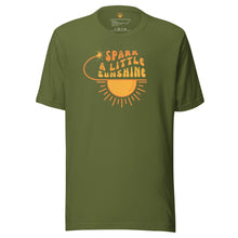  Spark A Little Sunshine Brand Logo Tee (Unisex T-Shirt) - Olive