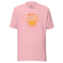  Spark A Little Sunshine Brand Logo Tee (Unisex T-Shirt) - Pink