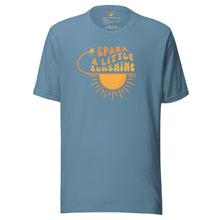 Spark A Little Sunshine Brand Logo Tee (Unisex T-Shirt) - Steel Blue