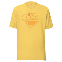  Spark A Little Sunshine Brand Logo Tee (Unisex T-Shirt) - Yellow