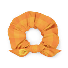  Spark A Little Sunshine Gingham Recycled Scrunchie - Sunshine State of Mind