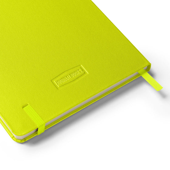 Spark A Little Sunshine Hardcover Bound Notebook - Lime