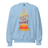 Spark A Little Sunshine Let's Admire the Sunset ( Unisex ) Sweatshirt - Light Blue