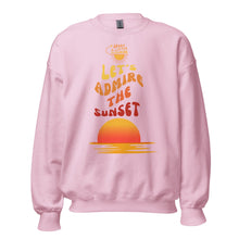  Spark A Little Sunshine Let's Admire the Sunset ( Unisex ) Sweatshirt - Light Pink