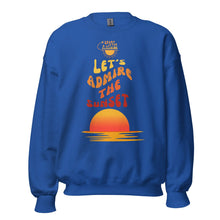  Spark A Little Sunshine Let's Admire the Sunset ( Unisex ) Sweatshirt - Royal Blue