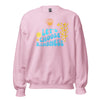 Spark A Little Sunshine Let's Choose Kindness ( Unisex ) Sweatshirt - Light Pink