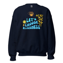  Spark A Little Sunshine Let's Choose Kindness ( Unisex ) Sweatshirt - Navy
