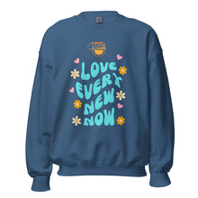  Spark A Little Sunshine Love Every New Now (Unisex) Sweatshirt - Indigo Blue
