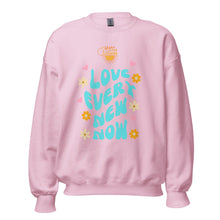  Spark A Little Sunshine Love Every New Now (Unisex) Sweatshirt - Light Pink