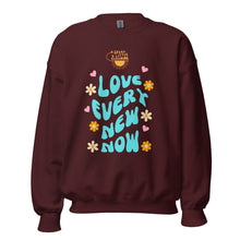  Spark A Little Sunshine Love Every New Now (Unisex) Sweatshirt - Maroon