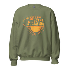  Spark A Little Sunshine ( Unisex ) Logo Sweatshirt - Deep Olive Green