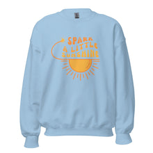  Spark A Little Sunshine ( Unisex ) Logo Sweatshirt - Light Blue