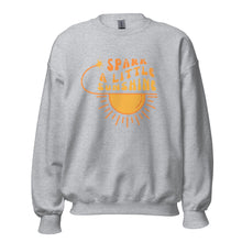 Spark A Little Sunshine ( Unisex ) Logo Sweatshirt - Light Grey / Sports Grey