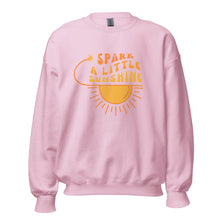  Spark A Little Sunshine ( Unisex ) Logo Sweatshirt - Light Pink