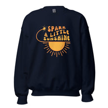  Spark A Little Sunshine ( Unisex ) Logo Sweatshirt - Navy