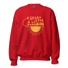  Spark A Little Sunshine ( Unisex ) Logo Sweatshirt - Red