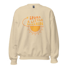  Spark A Little Sunshine ( Unisex ) Logo Sweatshirt - Sand