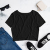 Spark A Little Sunshine You Inner Child Know What To Do - Women’s Crop Tee - Black