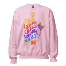  Spark A Little Sunshine Your Inner Child Knows What to Do (Unisex) Sweatshirt - Light Pink