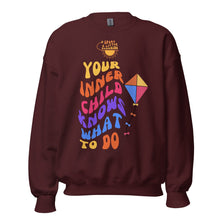  Spark A Little Sunshine Your Inner Child Knows What to Do (Unisex) Sweatshirt - Maroon